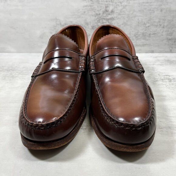 Allen Edmonds Kenwood Made in USA Penny Loafers - Men's Size 12 3E Extra Wide - Picture 3 of 9